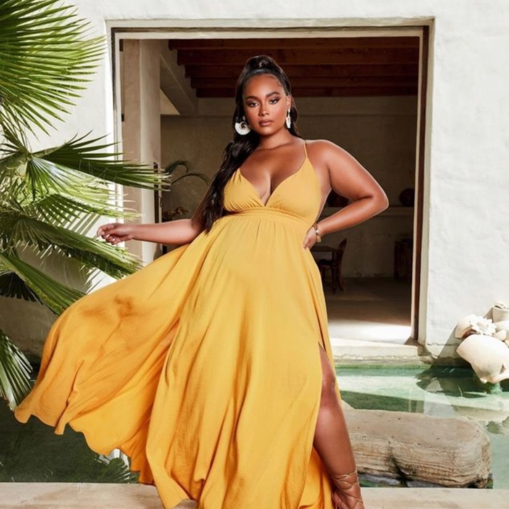 Fashion Nova River Flow Maxi Dress